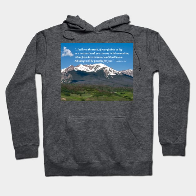 Move That Mountain Hoodie by KirtTisdale